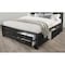 Global Furniture Usa Transitional Glam  Jordyn Grey Full Bed 2995 - alternate 4